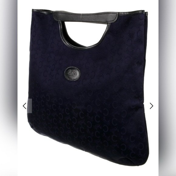 Celine RARE horse carriage tote Noevir Japan Bag pattern logo - Picture 7 of 8